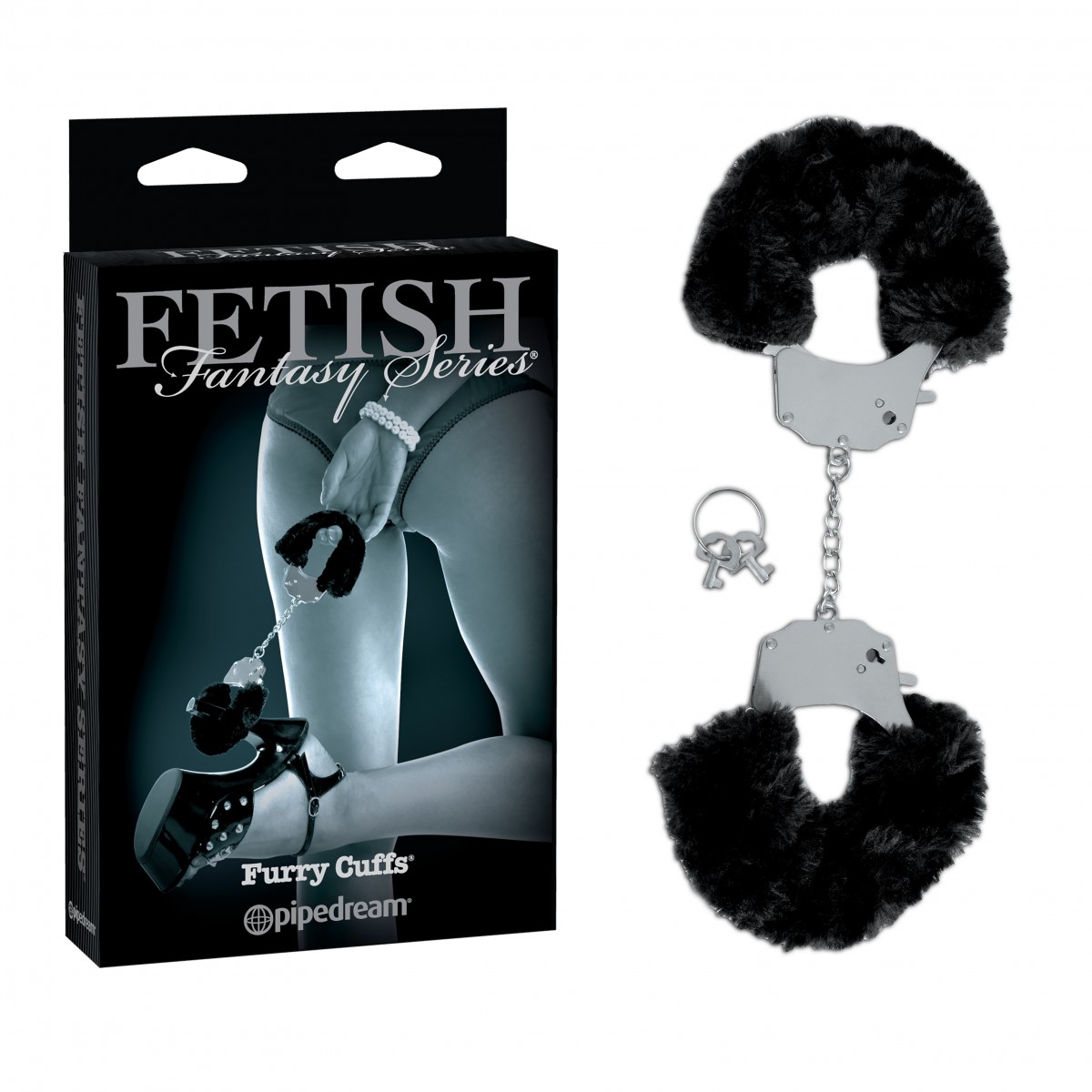 Меховые наручники «Fetish Fantasy Furry Cuffs»