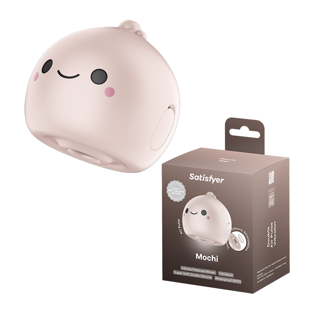 Вакуумно-волновой стимулятор «Satisfyer Mochi», бежевый