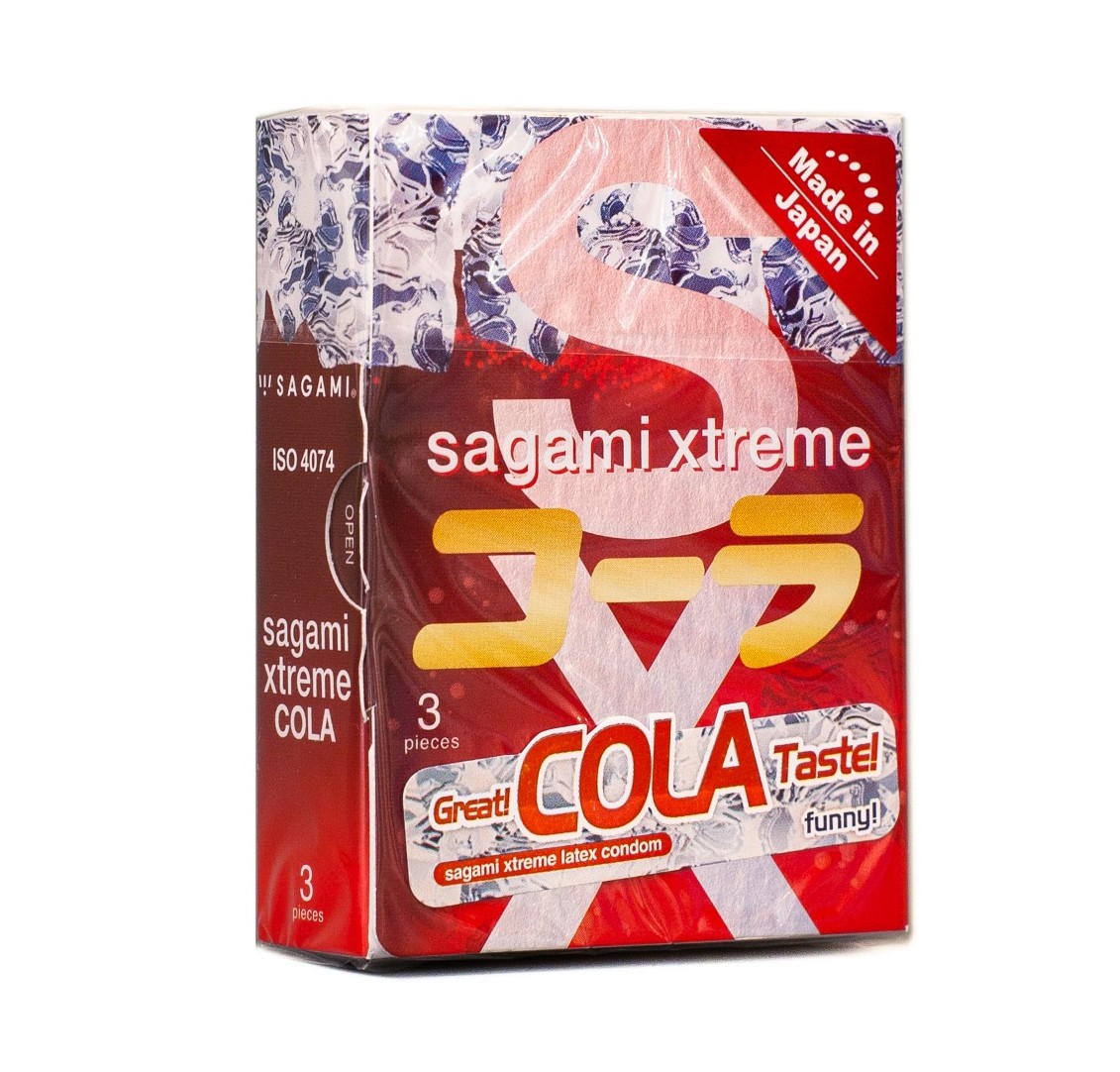 Презервативы «SAGAMI Xtreme COLA» №3