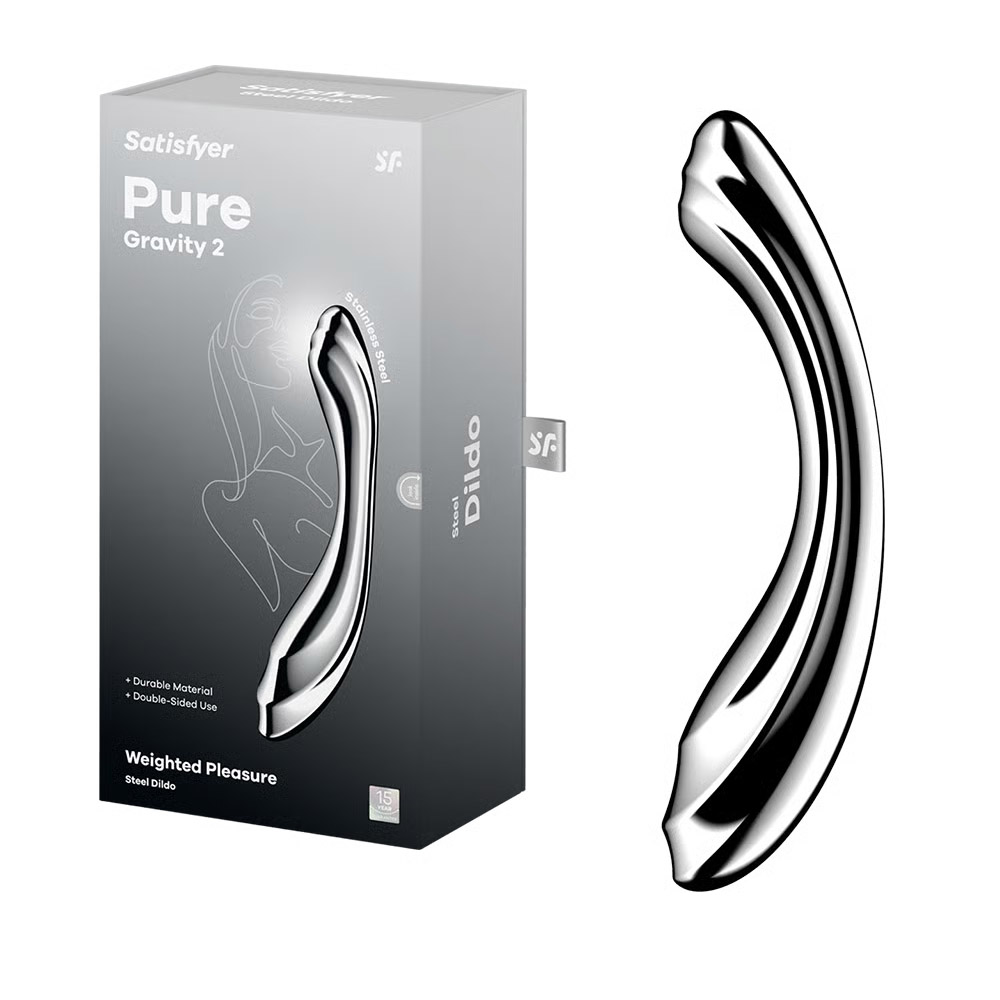 Двусторонний стимулятор «Pure Gravity 2» из металла