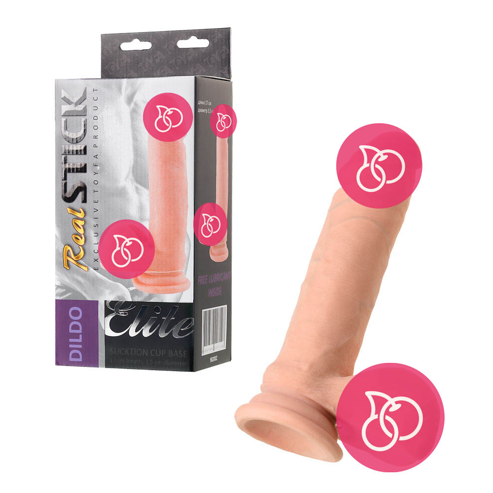 Фаллоимитатор-реалистик «RealStick Elite», 17 см