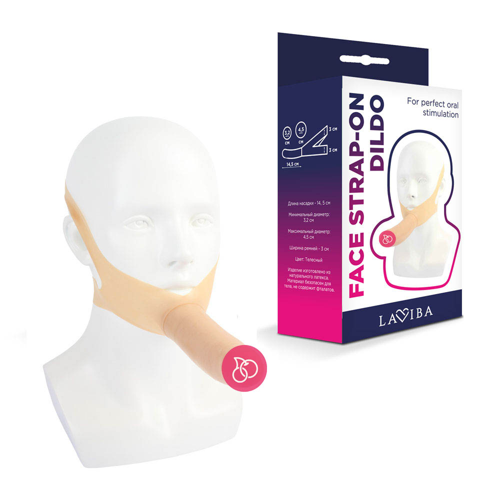 Страпон на голову «Face Strap-on Dildo»