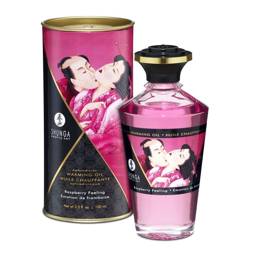 Съедобное массажное масло «Raspberry Feeling», 100 мл