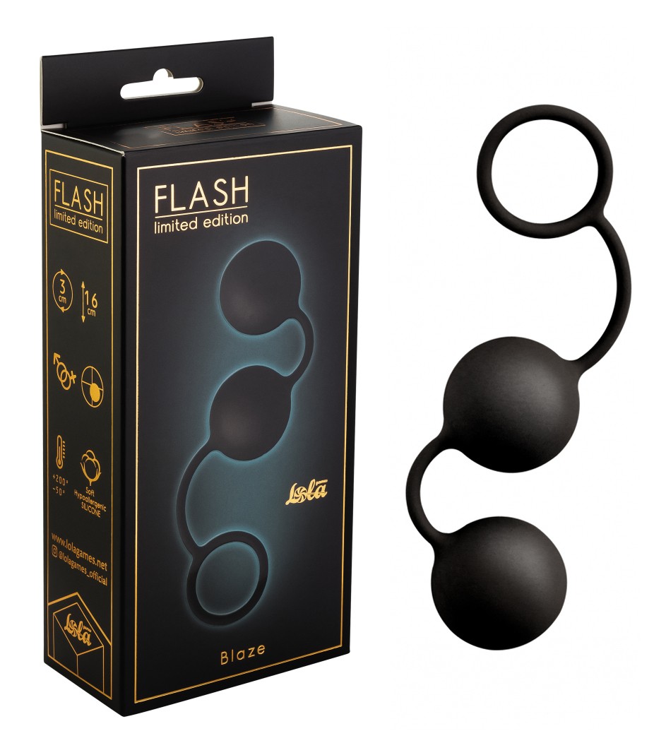 Анальные шарики «Flash Blaze»