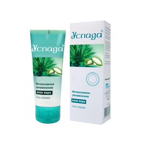 Лубрикант «Услада» с алоэ вера, 60 мл