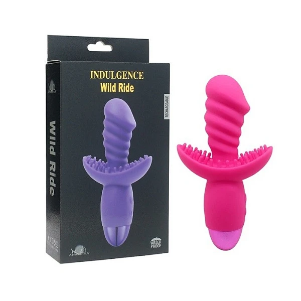Вибратор «Indulgence Rechargeable Wild Ride», розовый