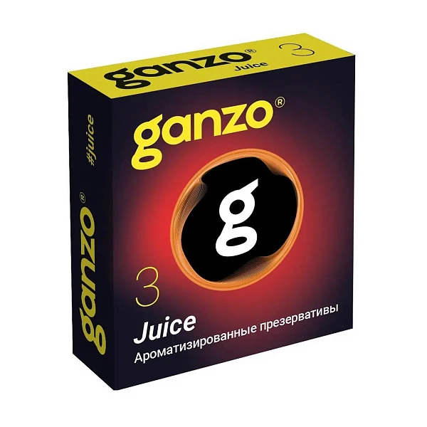 Презервативы «Ganzo Juice» ароматизированные, №3