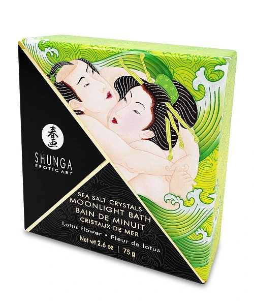 Ароматическая соль для ванны «MOONLIGHT BATH Цветы лотоса»