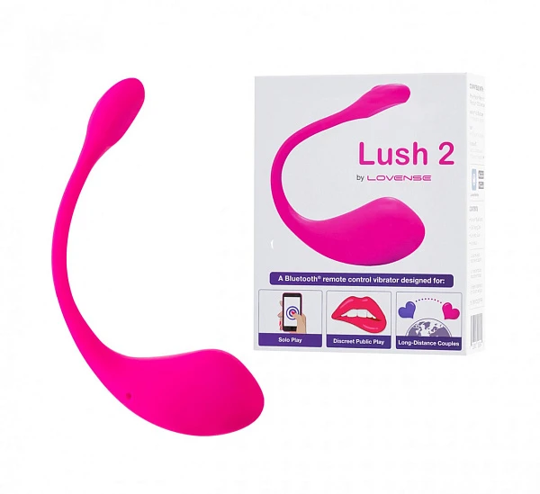 Виброяйцо «Lovense Lush 2» с управлением через смартфон