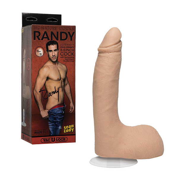 Фаллоимитатор на съемной присоске «Randy Signature»