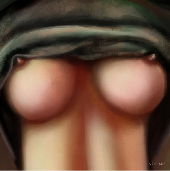 Картина авторская «Предложение», Виктория Русскова