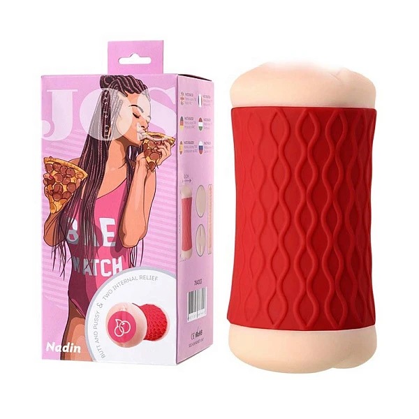 Двухсторонний мастурбатор вагина-анус «Jos Nadin»