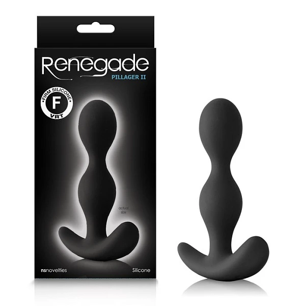 Анальная пробка-стимулятор для ношения «Renegade - Pillager II - Black»