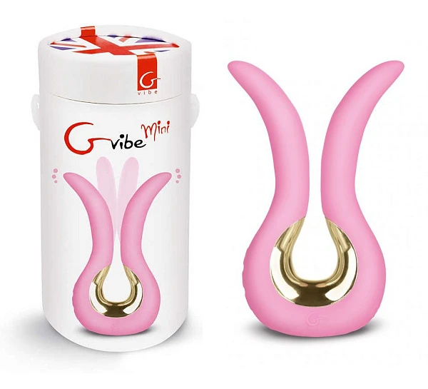 Универсальный вибромассажер «GVibe Mini Сandy Pink»
