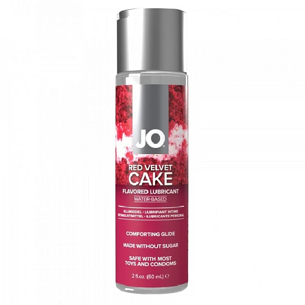 Съедобная смазка «JO H2O Красный бархат», 60 мл
