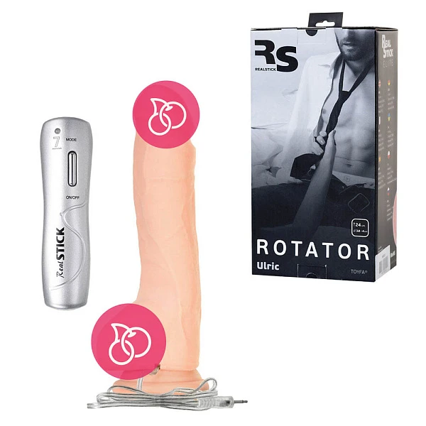Реалистичный ротатор «RealStick Elite Ulric» 17 см
