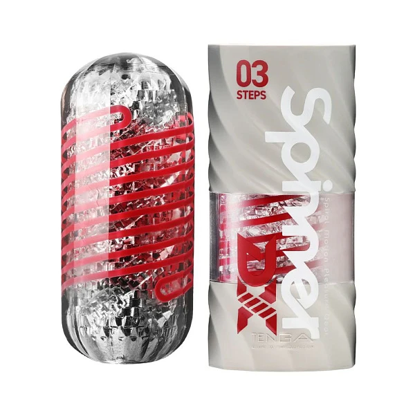 Многоразовый мастурбатор «Tenga Spinner DX 03 STEPS» с элементов вращения