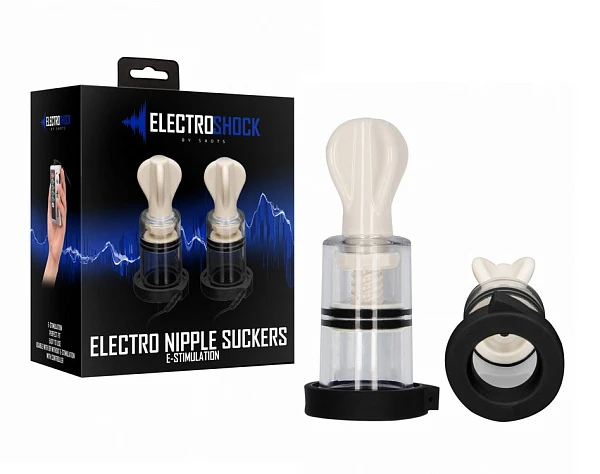 Вакуумные помпы для сосков «Electro Nipple Suckers» с электростимуляцией