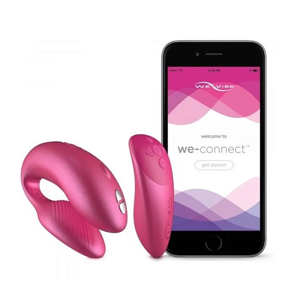 Вибростимулятор для пар «We-Vibe Chorus», розовый