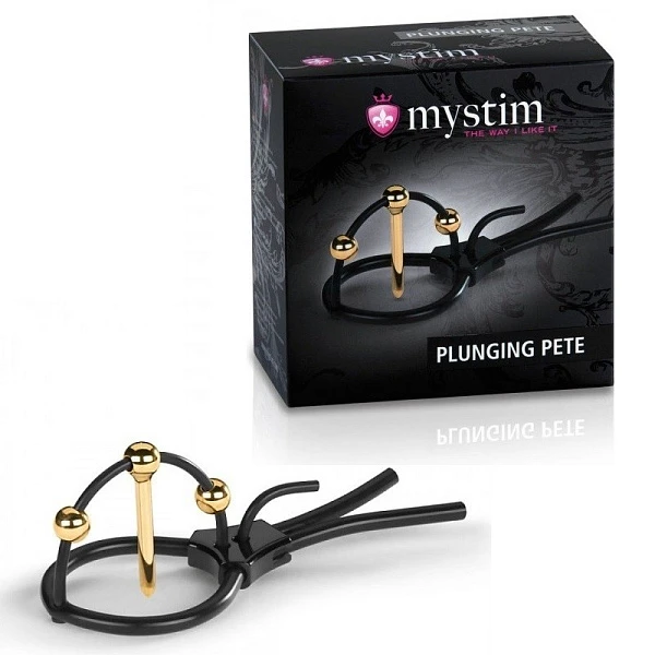 Электростимулятор головки и уретры «Mystim Plunging Pete»