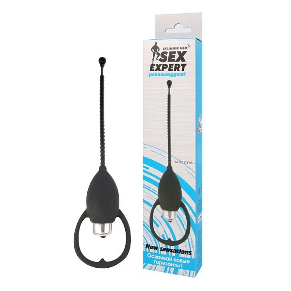 Стимулятор уретральный «Sex Expert» с вибрацией