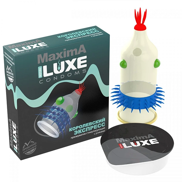 Презерватив LUXE MAXIMA «Королевский экспресс», 1 шт