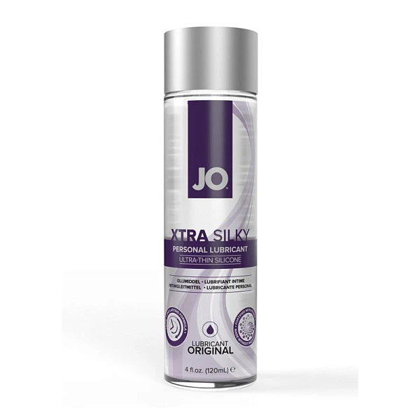 Лубрикант «JO Xtra Silky» на силиконовой основе, 120 мл