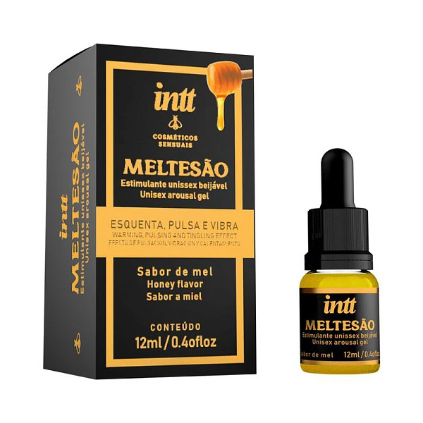 Массажный гель «Intt Meltesao» с медовым вкусом, 12 мл