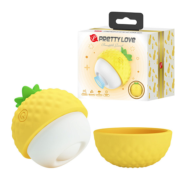 Мини-стимулятор «Pineapple Secret», желтый
