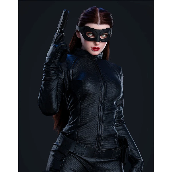 Реалистичная кукла для секса «Cat Woman Sex Doll» из силикона