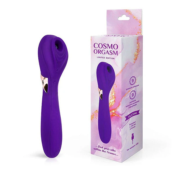 Вакуумный стимулятор «Cosmo Orgasm» с вибрацией