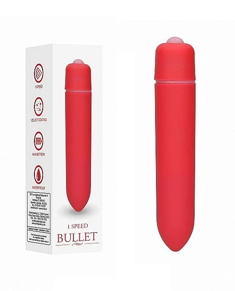 Вибропуля «1 Speed Bullet Red»