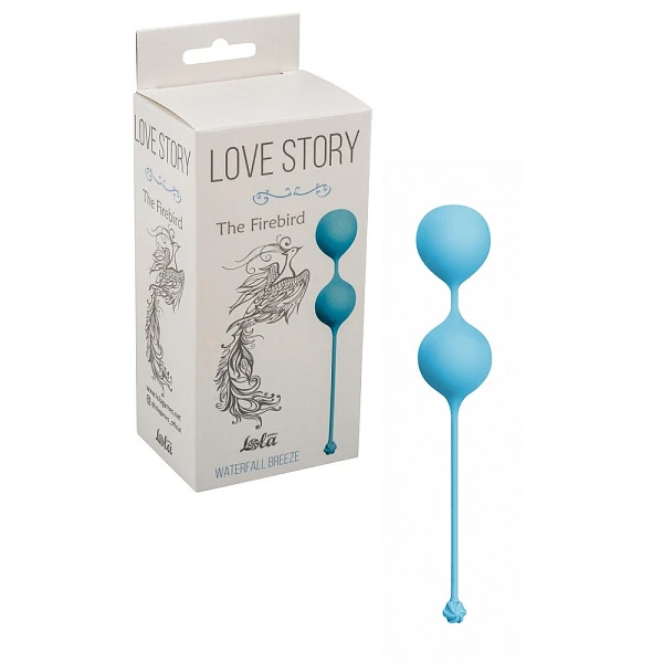 Вагинальные шарики «Love Story The Firebird», голубые