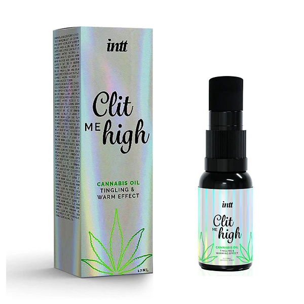 Разогревающий гель для стимуляции клитора «Clit Me High» на основе масла конопли