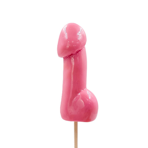 Леденец «Penis Strawberry cream» со вкусом клубнично-сливочного крема