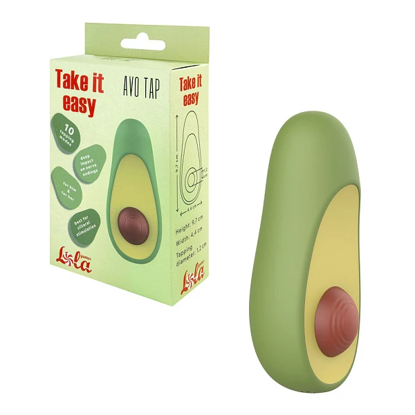 Стимулятор «Take it easy Avo tap» с функцией постукивания