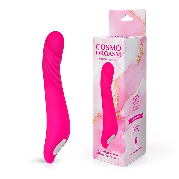 Вибратор «Cosmo Orgasm» с рельефом