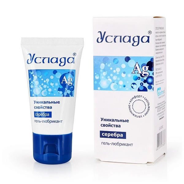Лубрикант «Услада» с серебром, 30 мл