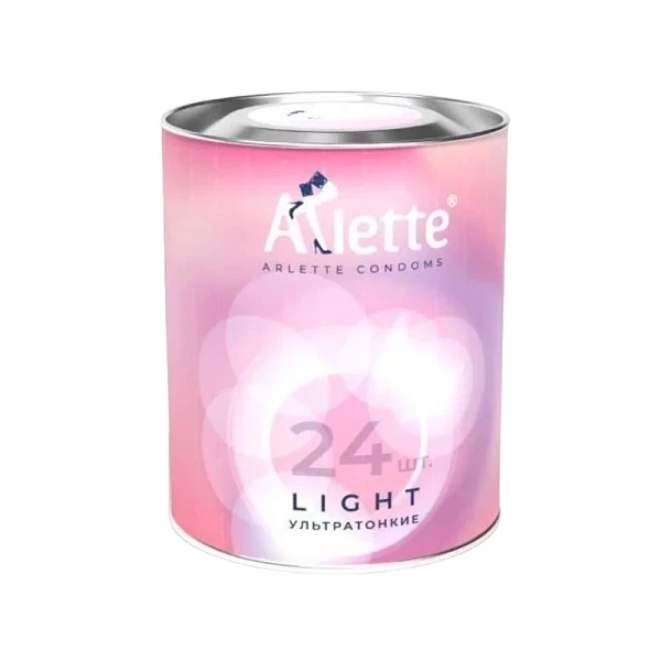 Презервативы «Arlette Light» №24, ультратонкие
