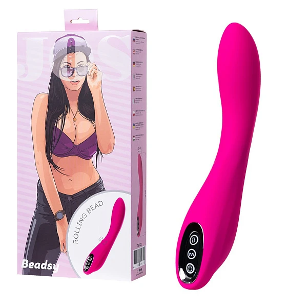 Вибратор со стимулирующим шариком «JOS BEADSY»
