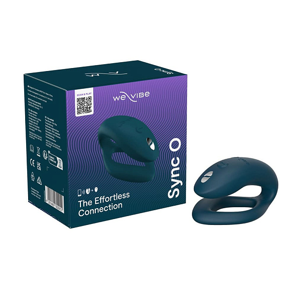 Вибратор для пар «We-Vibe Sync O», темно-зеленый