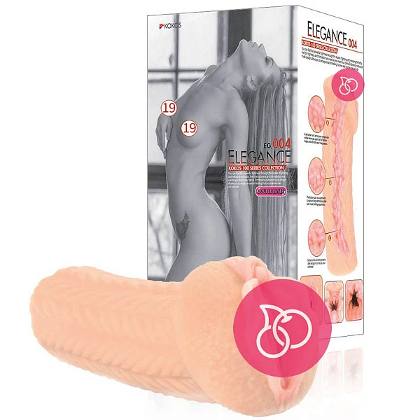 Мастурбатор-вагина «Elegance.004» с двойным слоем