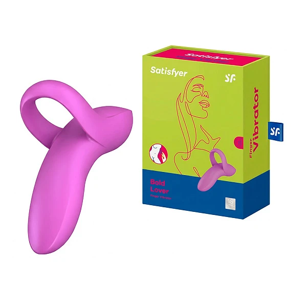 Вибростимулятор на палец «Satisfyer Bold Lover», розовый