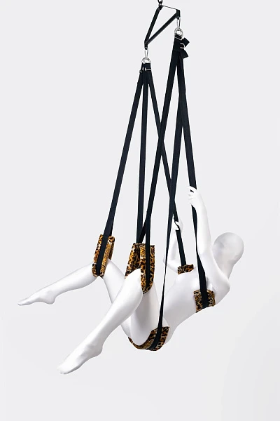 Штанга и секс-качели «Anonymo», леопард