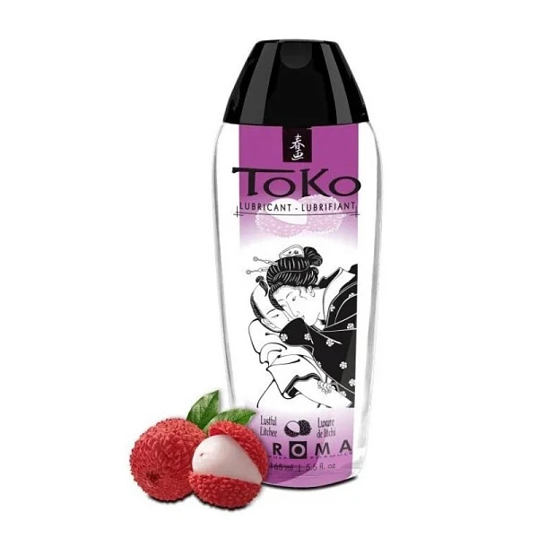 Съедобный лубрикант «Toko AROMA Страстный Личи», 165 мл