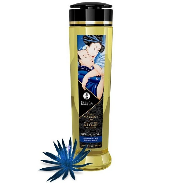 Массажное масло для тела Shunga «Ночной цветок», 240 мл