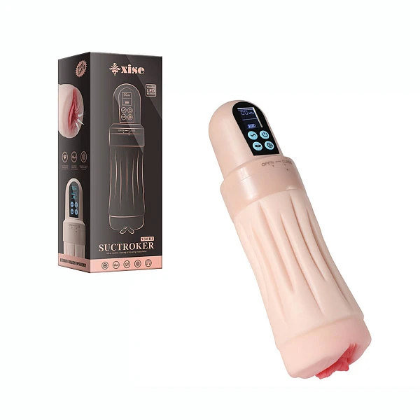 Мастурбатор-вагина «Beata 3.0» с функциями всасывания и вибрации