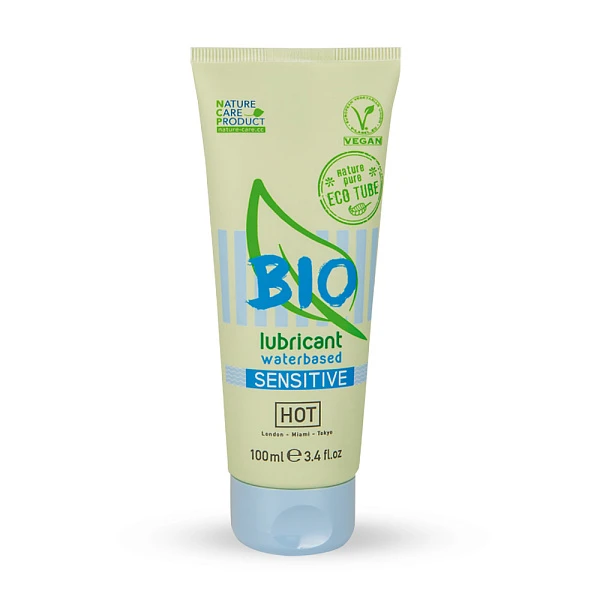 Органический лубрикант «Hot BIO Sensitive» для чувствительной кожи, 100 мл
