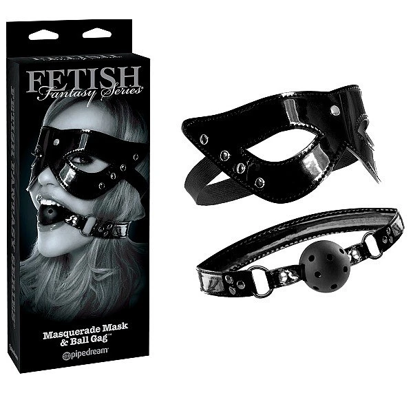Маска и кляп «Masquerade Mask & Ball Gag»