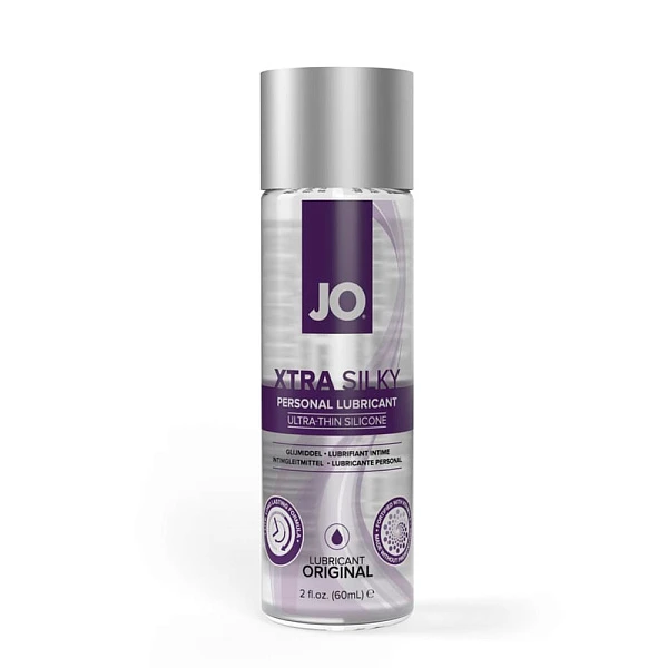 Лубрикант «JO Xtra Silky» на силиконовой основе, 60 мл